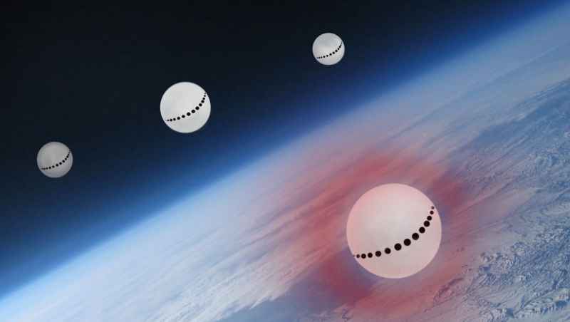 2 Spheres Over Antarctica