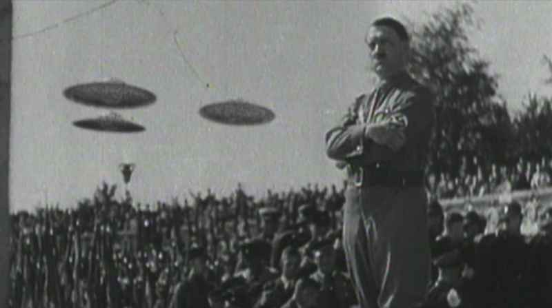 95 Hitler With UFOs