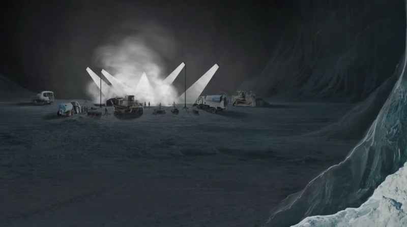 15 Excavation With High Spotlights